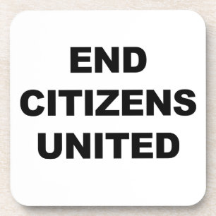 End Citizens United Drankjes Onderzetter