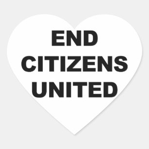 End Citizens United Hart Sticker