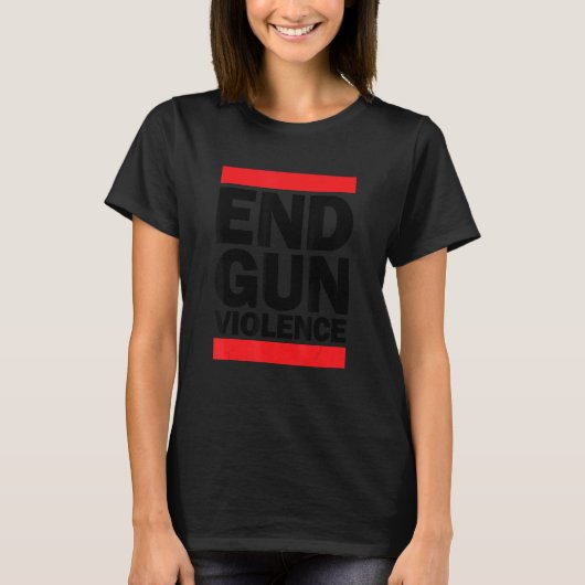 End Gun Violence Now Peace Enough June Awareness 2 T-shirt (Voorkant)