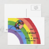 End Mental Health Stigma Briefkaart (Voorkant / Achterkant)