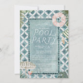 End of Summer Pool Party Invitation (Devant)