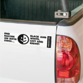 End Racism Bumpersticker (Op Truck)