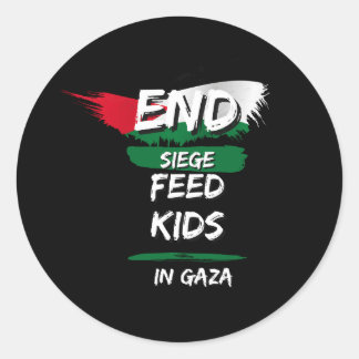 END SIEGE RONDE STICKER