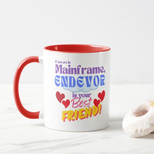 Endevor in Mainframe-programmering Mok (Met donut)