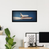Endevour Spaceshuttle Poster (Thuiskantoor)