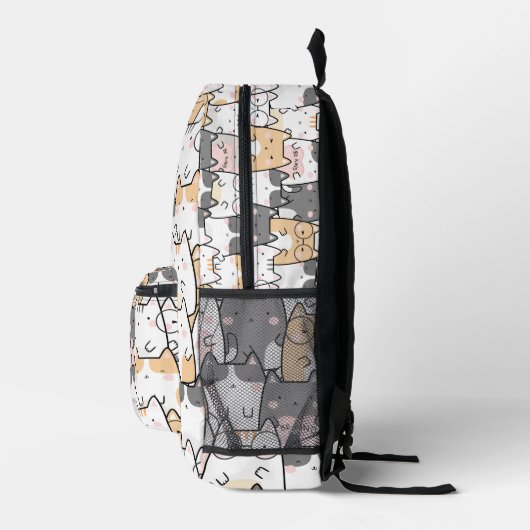 Endless Be Kind Kittens Bedrukte Rugzak (Rechts)