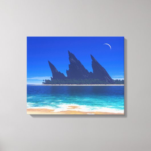 Endless Blue (2025) Canvas Afdruk (Voorkant)