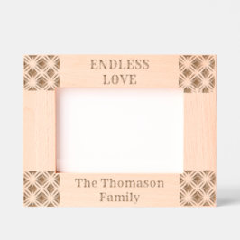 Endless Love Custom Familienaam Afbeelding Lijst Gegraveerde Lijstjes