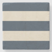 Endless Stripes Coastal Dune Stenen Onderzetter (Voorkant)