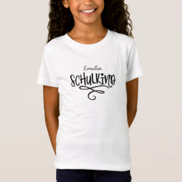 Endlich Schulkind Schultuete 1 Klasse Einschulung T-shirt