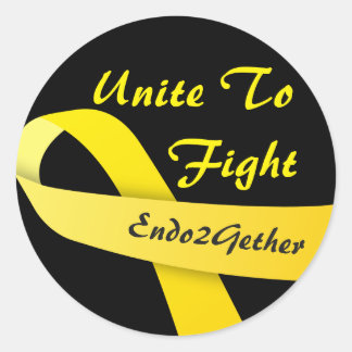 Endo2Gether logo sticker