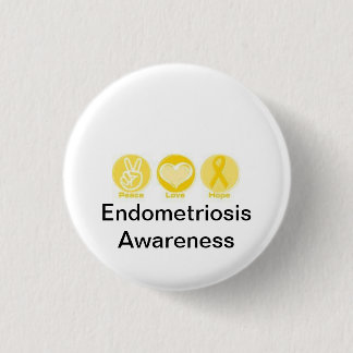 Endo is HELL! Ronde Button 3,2 Cm