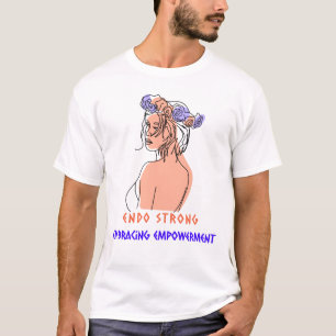Endo sterke omhelzing empowerment t-shirt