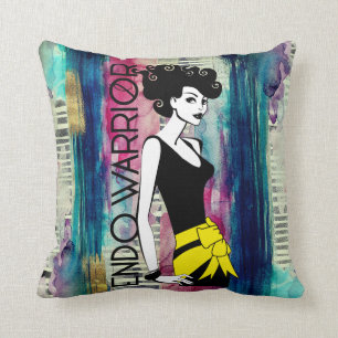 ENDO WARRIOR Polyester Sierkussen 16 x 16 inch