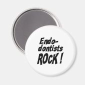Endodontistes Rock ! Magnet (Recto/Verso)