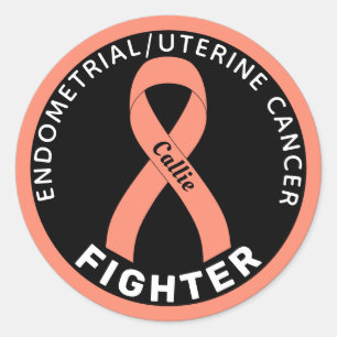 Endometrial/baarmoederhalskanker Ronde Sticker