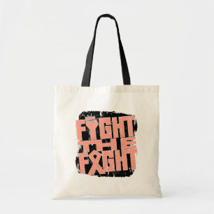 Endometrieke kanker vecht de strijd aan tote bag