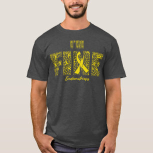 Endometriose bewustzijn fijne linten in deze famil t-shirt