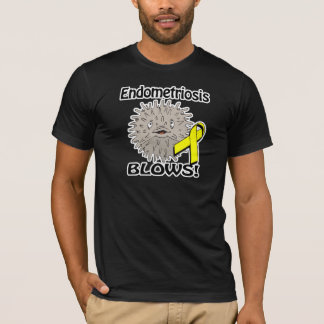 Endometriose Blaast Bewustzijn Design T-shirt