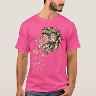 Endometriumbewustzijn Zonnebloemlint f T-shirt