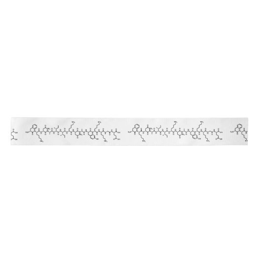 endorfine-chemische formule symbool wetenschap lint (Voorkant)
