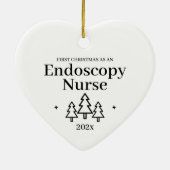 Endoscopie Eerste Kerstmis Ornament (Achterkant)