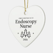 Endoscopie Eerste Kerstmis Ornament (Links)