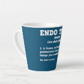 Endoscopie Tech Sarcastic Definition Endo Nurse Latte Mok (Linkerhoek)