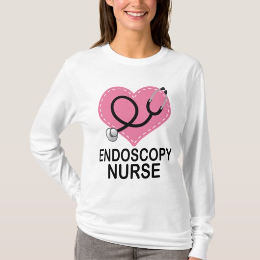 Endoscopie Zuurbezetting Gift T-shirt (Voorkant)