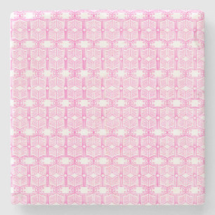 Endpaper Book Pattern Stenen Onderzetter