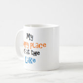 endroit heureux est au lac Mug (Devant gauche)