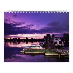 Endroits impressionnants du calendrier 2012 du