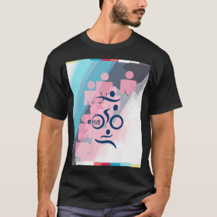 endurance hub triathlon team Grafisch T-shirt