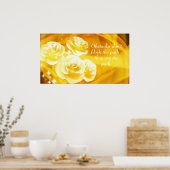 Endurance Strength Quote Affirmation Poster (Cuisine)