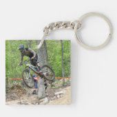 Enduro Mountain Bike Race Sleutelhanger (Achterkant)