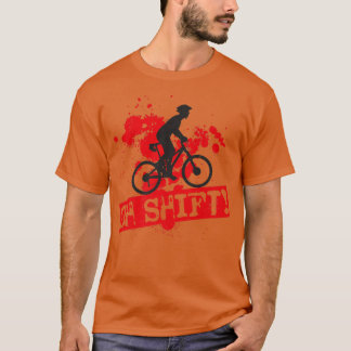 Enduro MTB Mountain Bike Riding Downhill Pun Vinta T-shirt