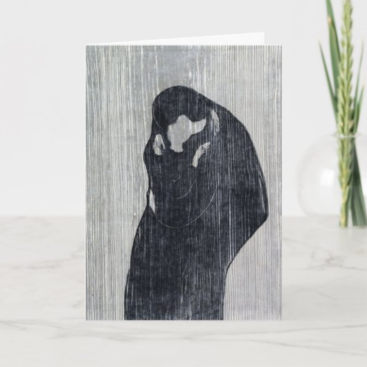Endvard Munch La Carte Postale Kiss IV (Devant)