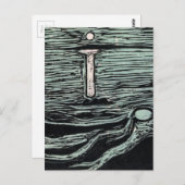 Endvard Munch Mystical Shore Briefkaart (Voorkant / Achterkant)