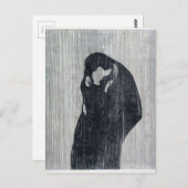 Endvard Munch The Kiss IV Briefkaart (Voorkant / Achterkant)