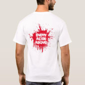 Enemy AC130 hierboven T-shirt (Achterkant)