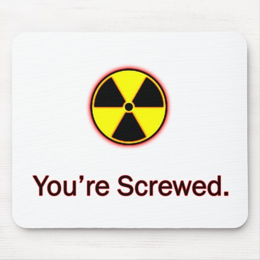 Enemy Nuke Inkomend! Muismat (Voorkant)