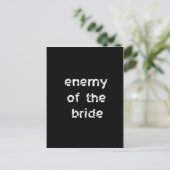 Enemy of the Bride Briefkaart (Staand voorkant)