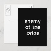 Enemy of the Bride Briefkaart (Voorkant / Achterkant)
