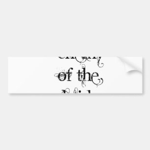 Enemy of the Bride Bumpersticker