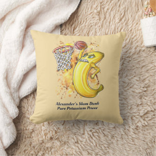 Energetic Slam Dunk Banana – Fruitarian Power🍌 Kussen