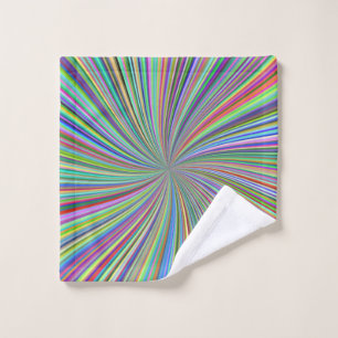 Énergétique Colorful Ribbon Sunburst