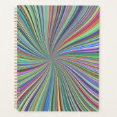 Énergétique Colorful Ribbon Sunburst (Devant)