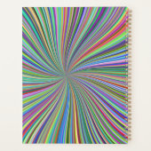 Énergétique Colorful Ribbon Sunburst (Dos)