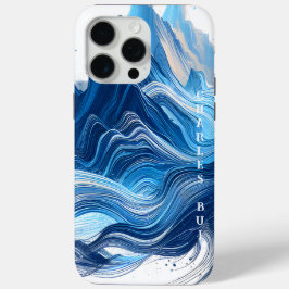 Energetisch blauw voor sportliefhebbers iPhone 15 pro max hoesje