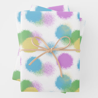 Energetisch Snoep Kleur Abstract inpakpapier Vel